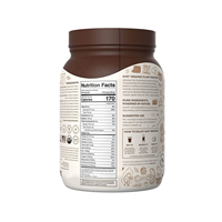 Poudre de protéines végétales multi-vitamines à base de plantes, végétalienne, enrichie en zinc, marque privée