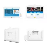 Tablet PC Android 11 de Grado Médico de 10.1 Pulgadas para Montaje en Pared, 4G LTE/5G, POE, NFC, 4GB+64GB, 1080p, 3 Años de Garantía, Resistente a Golpes, OEM