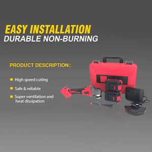 Santwell Cordless Brushless Angle Grinder with <b>Slide</b> Switch Battery-Powered for Wall Surface Conditioning - Product Image 1