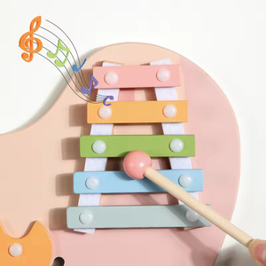 Bằng Gỗ Montessori Học Tập Hoạt Động Tường Trò Chơi Bảng Điều Chỉnh Đầu Trung Tâm Giáo Dục Và Trẻ Em Mẫu Giáo Tường Trò Chơi Đồ Chơi - Product Image 3