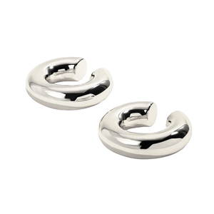 <span class=keywords><strong>Orecchini</strong></span> a clip Gemnel non forati, a cupola spessa, placcati oro 18K, senza piercing, a clip per l'orecchio - Product Image 6