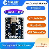 Módulo de Música MP3 Serie N910X, Fabricante OEM con Control de Puerto Serie UART, Módulo de Reproducción de Voz