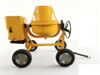 Pompe mobile diesel portable, mini-malaxeur 700L, malaxeur à béton haute puissance fabriqué en Chine.
