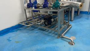 Vendita calda industriale in acciaio inox 304/316 automatico Shampoo linea di produzione 220V Motor PLC macchina per lavare i piatti