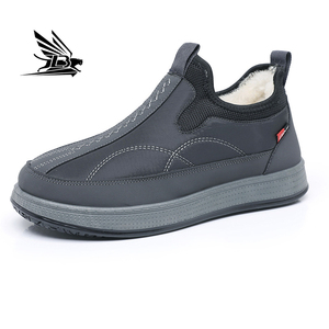 Zapatos de hombre informales y cómodos para exteriores, zapatos planos de algodón para caminar para hombre, mocasines planos - Product Image 1