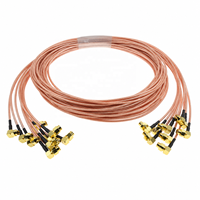 Adaptateur de câble pigtail SMA mâle coudé à 90 degrés vers connecteur femelle à écrou RG316 15cm/30cm/50cm/100cm pour modem sans fil WIFI