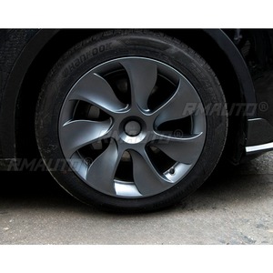 Anillo protector de borde de rueda para Tesla Model Y, cubierta de protección de cubo de rueda, accesorios exteriores para coche, kit de carrocería - Product Image 3