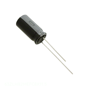 ตัวเก็บประจุแบบเรเดียล82 uF 20% 63V ฝาครอบ63ZLH82MEFC8X11.5สารส้มแบบดั้งเดิม - Product Image 1