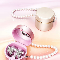 Meilleures ventes M197 Écouteurs sans fil à clipser Or rose, Casque audio à oreille ouverte avec affichage LED de la puissance, Emballage personnalisé