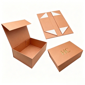 Caja de Regalo para Café al por Mayor, Caja Magnética Plegable con Logotipo Personalizado, Empaque de Papel Rígido para Sets de Regalo de Granos de Café y Marcas DTC - Product Image 1