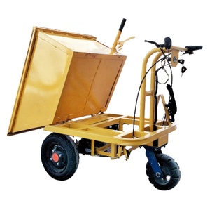 Carretilla de Mano para Obras de Construcción, Carretilla de Carga de 3 Ruedas, <span class=keywords><strong>Triciclo</strong></span> Eléctrico para Adultos - Product Image 1
