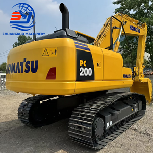 รถขุดตีนตะขาบ Komatsu PC200-8 มือสอง อุปกรณ์ก่อสร้างพร้อมใช้งาน - Product Image 1