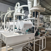 Ligne de production de farine de blé à alimentation automatique : réduit l'engagement manuel, augmente l'efficacité de travail pour les petites usines de farine