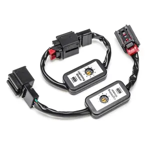 GF095NRS Schwarz Dynamische Blinker anzeige LED Rücklicht Zusatz modul kabel Für V W Golf 7 Rücklicht