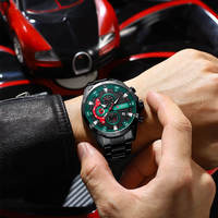 Jam Tangan Quartz Curren 8402 untuk Pria, Stainless Steel, Tahan Air, Bercahaya, Kalender, Kasual, Bisnis, Olahraga, Fashion