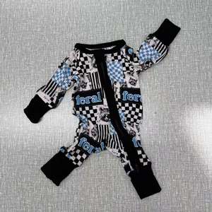 ชุดนอนเด็กอ่อนผ้าไผ่ RTS แบบลำลอง สองแบบ ใส่ได้สองด้าน แขนยาว - Product Image 3