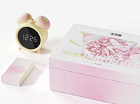 Nouvel Arrivage : Vibrateur de Luxe pour Adultes en ABS, Tendance, Contrôle par Application, Jouets Sexuels Intelligents, Horloge de Table Intérieure, Réveil Féminin à Motif Dessin Animé