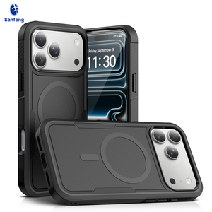 Funda Magnética Resistente a Impactos para Teléfono Móvil, Venta al Por Mayor, Funda Protectora para <span class=keywords><strong>iPhone</strong></span> 17 18 Pro Max, con Logotipo Personalizado y Embalaje - Product Image 1