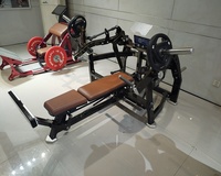 Machine de musculation à plaques de poids de haute qualité 2024 pour exercices musculaires, développé couché horizontal, banc de musculation à vendre