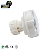 Cabochon automatique LED Point Lights Éclairage amusant pour parcs à thème IP65 Corps en plastique AC24V Usine directe de Chine