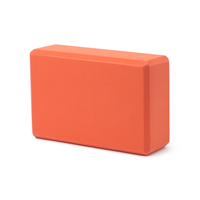 Chine Vente en gros 220g Bloc de yoga en mousse EVA haute densité Brique de yoga fitness légère pour entraînements et yoga Logo personnalisable