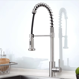 Filigrane de robinet de cuisine de luxe moderne <span class=keywords><strong>Double</strong></span> <span class=keywords><strong>sortie</strong></span> d'<span class=keywords><strong>eau</strong></span> avec noyau de valve en céramique Style classique - Product Image 4