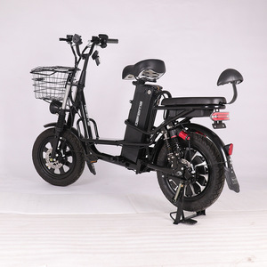16inch Monster V3 <b>Electric</b> <b>Bike</b> 60v21Ah 30Ah Fat Tire <b>Adults</b> Long Range Courier Food Delivery Hybrid <b>Electric</b> Cargo Bicycle 800W - Product Image 4