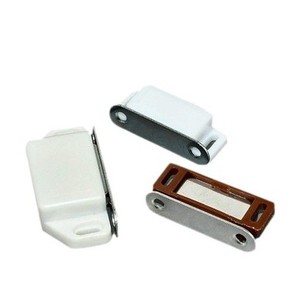Shengyuan Magnetic Cabinet <b>Door</b> <b>Catch</b> Plastic Brown White Strong Hold For Wardrobe Bookshelf Home Improvement <b>Door</b> Lock - Product Image 4
