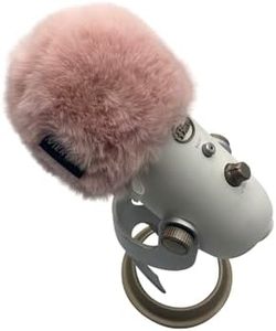 Manchon de pare-brise chat mort et filtre anti-pop manchon de microphone couverture de pare-brise en laine artificielle pour <span class=keywords><strong>Blue</strong></span> <span class=keywords><strong>Yeti</strong></span> Pro,<span class=keywords><strong>Blue</strong></span> <span class=keywords><strong>Yeti</strong></span> <span class=keywords><strong>X</strong></span> - Product Image 5