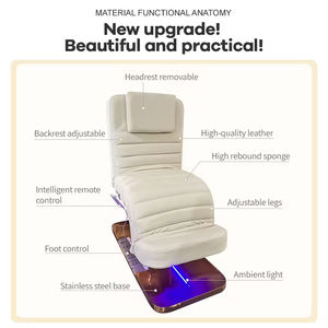 เตียงเสริมสวยเตียงขนตาสุดหรูเตียงเสริมสวยเตียงเสริมสวยเตียงเสริมความงามหรูหรา - Product Image 6