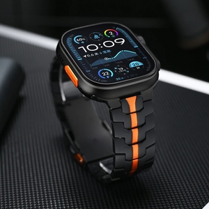 <span class=keywords><strong>Correa</strong></span> de Reloj BEEFLYPOWER de Aleación de <span class=keywords><strong>Titanio</strong></span> y Acero Inoxidable de 45 mm y 49 mm para <span class=keywords><strong>Apple</strong></span> <span class=keywords><strong>Watch</strong></span> Series 11 10 Ultra 9 8 7 6 - Product Image 5