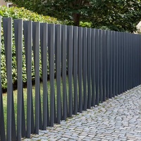Aluminium tuinhek paneel, buiten, verstelbaar, modern, privacy, beveiliging, duurzaam, weerbestendig, woonhuis, grensbescherming