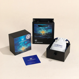 Boîte d'emballage de <span class=keywords><strong>bijoux</strong></span> avec logo personnalisé, ensemble de <span class=keywords><strong>bijoux</strong></span>, rangement pour collier, boucles d'oreilles, emballage de <span class=keywords><strong>bijoux</strong></span>, sac en papier, boîte à anneaux, boîte à tiroir coulissant - Product Image 3
