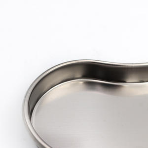 Instrumen gigi 304 baki berbentuk ginjal baja tahan karat sumber daya Manual dapat didaur ulang dan sterilisasi pada suhu tinggi - Product Image 4