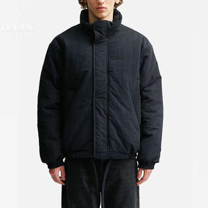 YuFan Custom Down Coats para hombres Bomber Winter <span class=keywords><strong>Black</strong></span> Casacas <span class=keywords><strong>Campera</strong></span> Hombre Puffer Jacket - Product Image 3