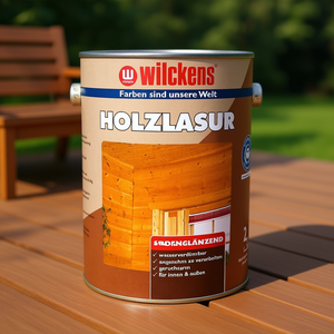 Wilckens Holzlasur 2 L Semibrillante para madera de interior y exterior - Product Image 3