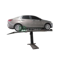 GG Lifters Élévateur de stationnement hydraulique monopoteau motorisé, équipement de stockage de voitures peu encombrant pour parkings et garages domestiques
