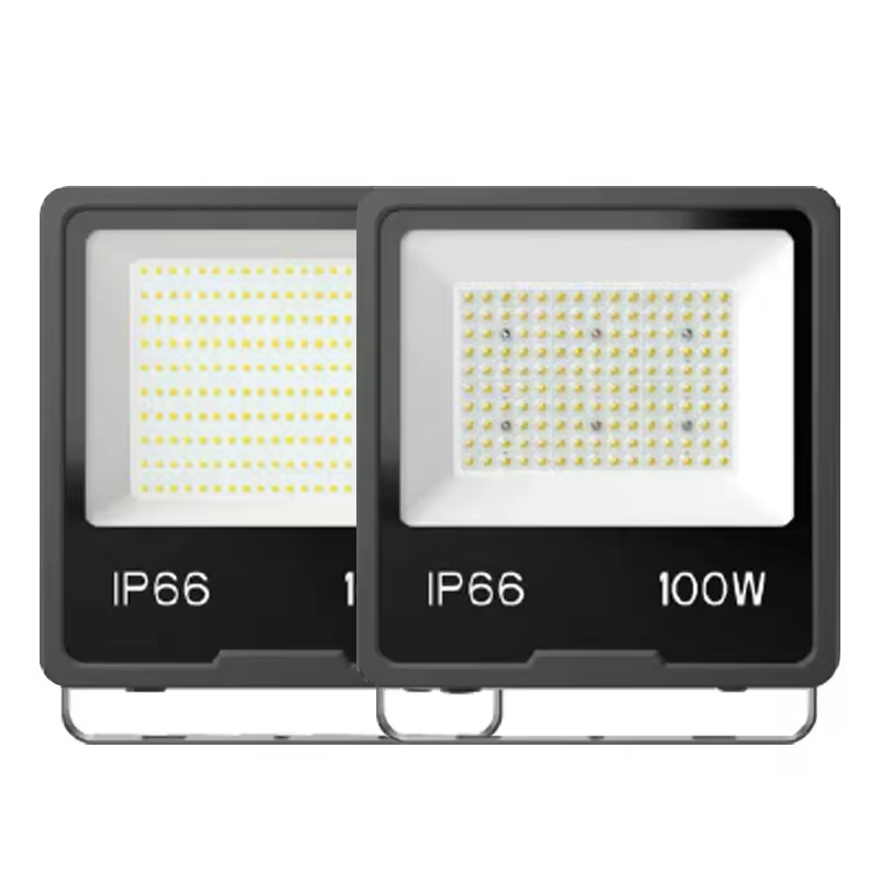 Low Glare IP66 Outdoor SMD LED Floodlight 50 100 150 200W for Garden Wall Soft Lighting Popular Choice