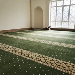 Tapis de prière de la Mosquée Bleue, tapis <span class=keywords><strong>mural</strong></span> en laine/nylon, tapis marocain tufté à la machine, tapis flottant pour chambre d'enfant - Product Image 6