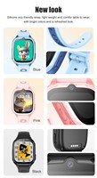 Montre connectée pour enfants 2026 D53 avec carte SIM, appel SOS, positionnement LBS+WIFI, écran 1,83 pouces, appels vidéo, mode classe, montre intelligente 4G pour enfants