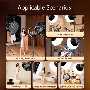 Éclairage photographique professionnel LED bicolore 300W 2700-6500K, éclairage continu pour photographie et vidéo, contrôle par application, 95+ - Product Image 5