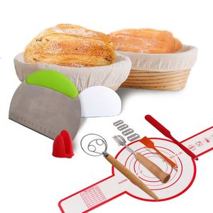Customized Fermentation <b>Bread</b> <b>Basket</b> Dough Set OEM ODM Sourdough Proofing <b>Basket</b> with Linen Liner - Product Image 6