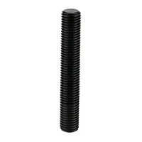 WND Double Head Bolt Stud High Strength 8.8 Grade Alloy Steel Black Metric Fully Threaded M20 300mm Right Hand Thread Rod