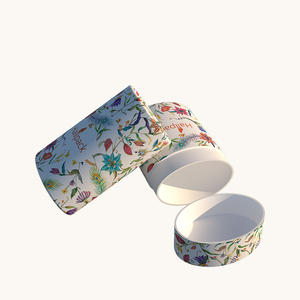 Emballage de tube de papier Push Up ovale en carton rond biodégradable de conception personnalisée pour le déodorant de rouge à lèvres de <span class=keywords><strong>baume</strong></span> à lèvres - Product Image 3