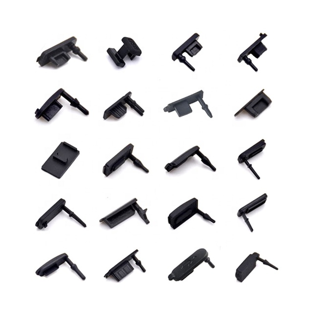 Silicone Rubber Micro USB Port Dust Cover Plug for Type-c Port