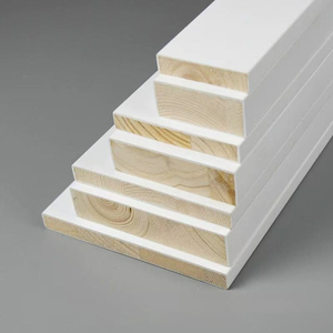 Molduras de Madera de Álamo de Diseño Moderno y Alta Calidad del Fabricante, Molduras <span class=keywords><strong>Decorativas</strong></span> para Gabinetes de Cocina, Molduras de Madera MDF - Product Image 6