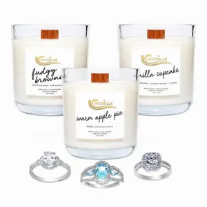 Weddells Jewellery Inside Surprise Candle Mystery Jewlery Scented Candle With Ring Inside