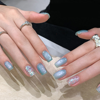 OEM ODM Top Coat Goutte d'Eau Style Designer Français DIY Gel UV LED pour Nail Art Non Toxique Écologique Bouteille 15ml Emballage Personnalisé