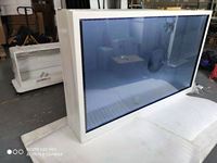 Kiosque tactile de nouvelle conception de 15, 21,5, 32, 43, 55, 65, 75, 86 pouces pour l'affichage de téléphones, montres, bijoux, musées, vitrine LCD transparente