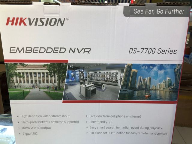 Hikvision 32 Channel NVR DS-7732NXI-K4(D) 4K Output 4 SATA Large Storage Dual HDMI Intelligent Detection Security Video Recorder